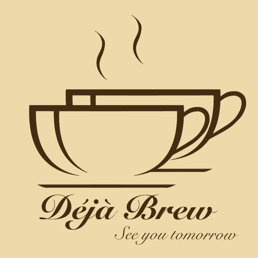Déjà Brew café logo